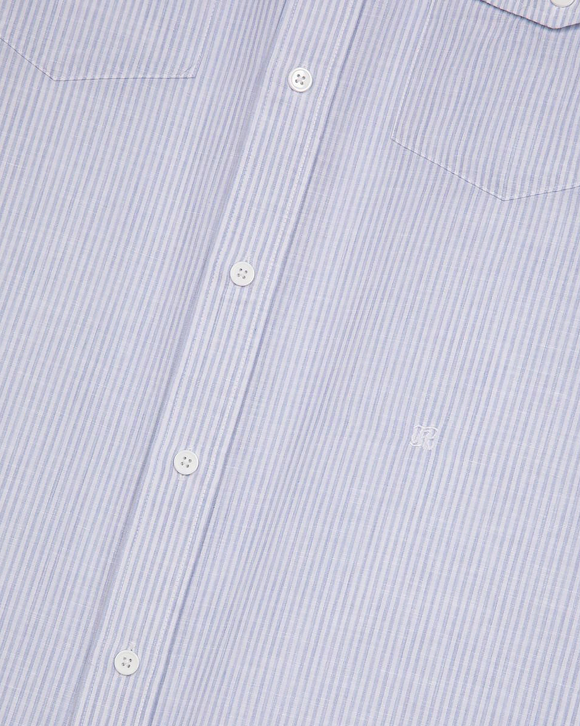 Blue striped shirt