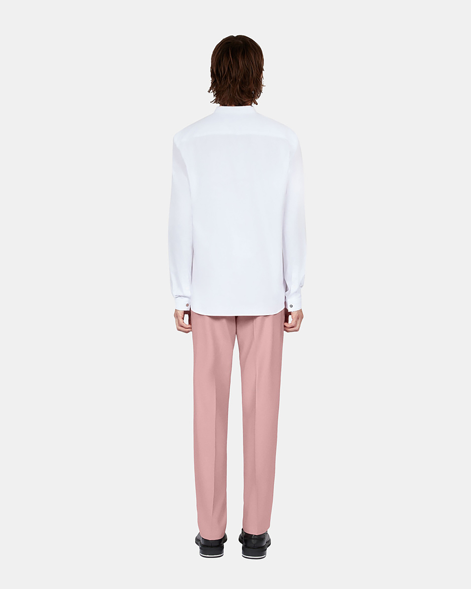 White poplin formal shirt