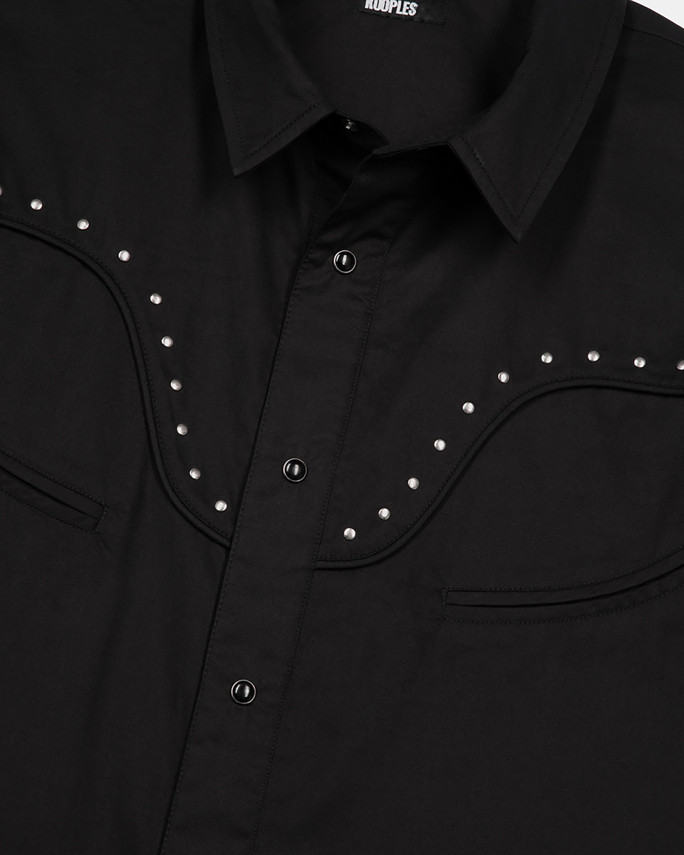 Black western shirt