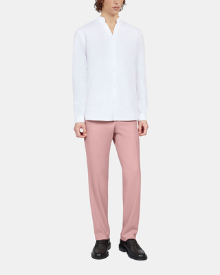 White poplin formal shirt