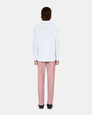 White poplin formal shirt