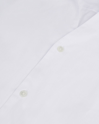 White poplin formal shirt