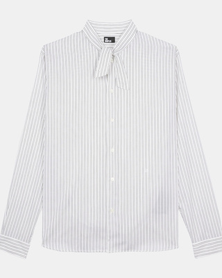 White pinstripe shirt