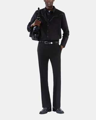 Black western shirt