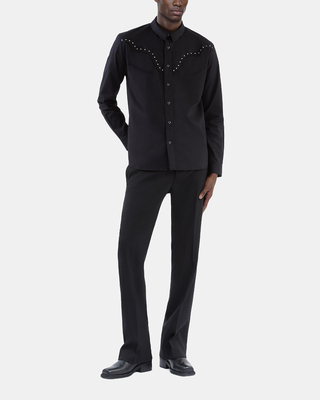 Black western shirt