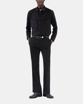 Black western shirt