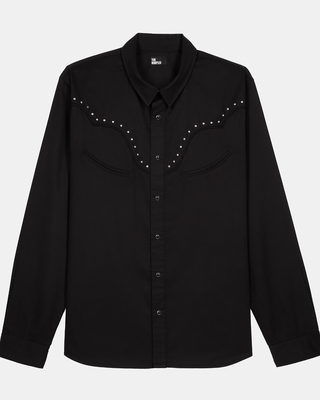 Black western shirt