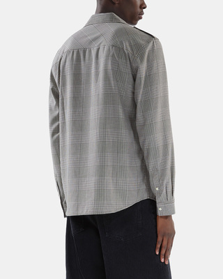 Black and white Prince of Wales shirt