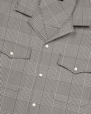 Black and white Prince of Wales shirt