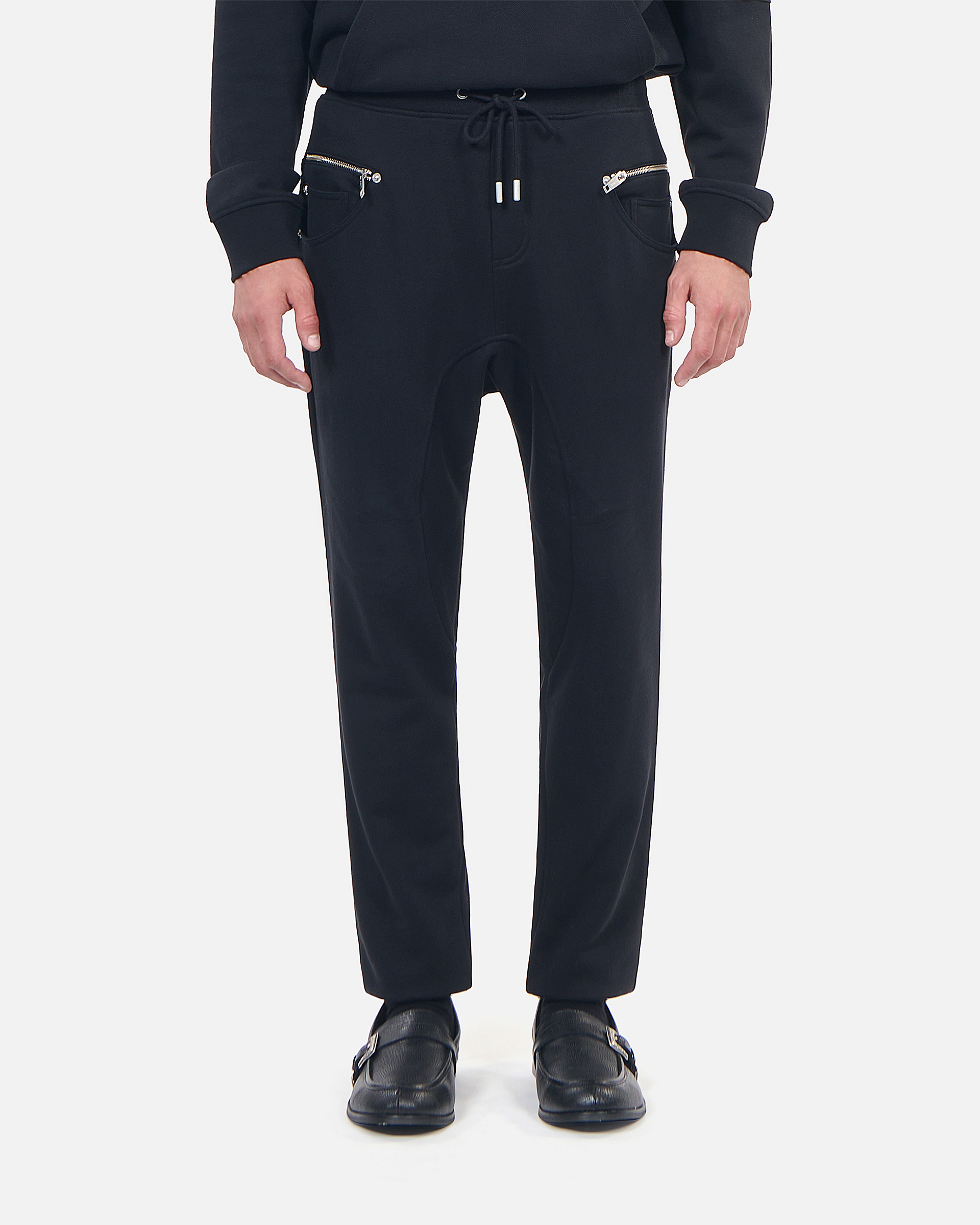 Black tracksuit trousers
