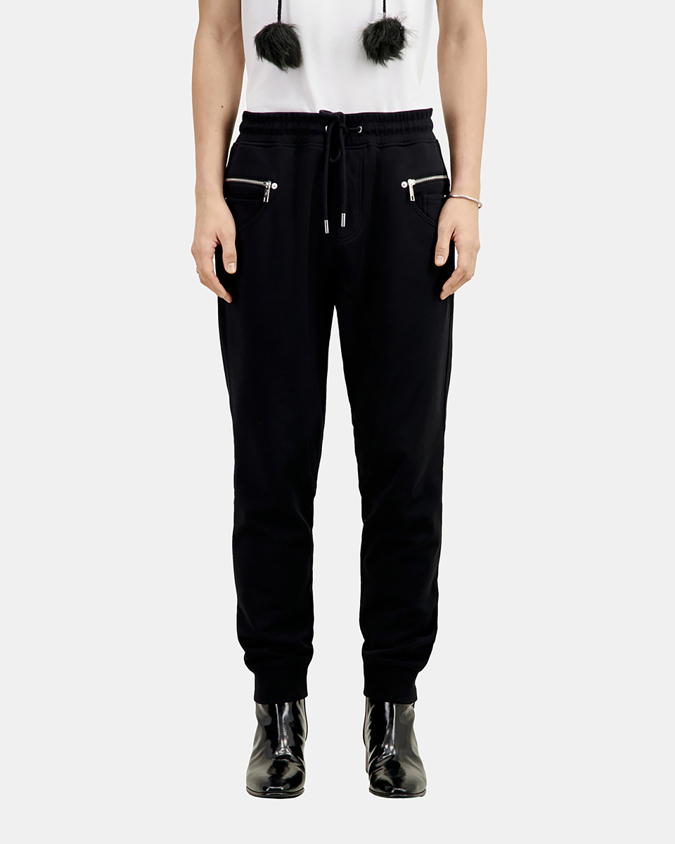 Black tracksuit trousers