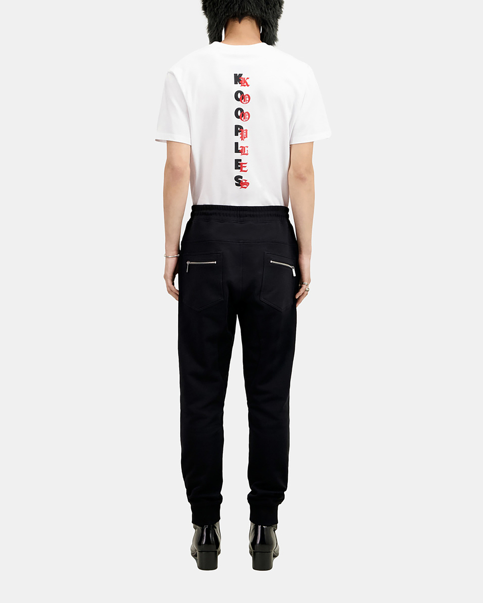 Black tracksuit trousers
