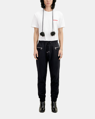 Black tracksuit trousers