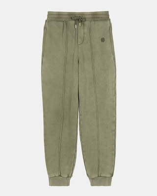 Jogging suit with khaki crest