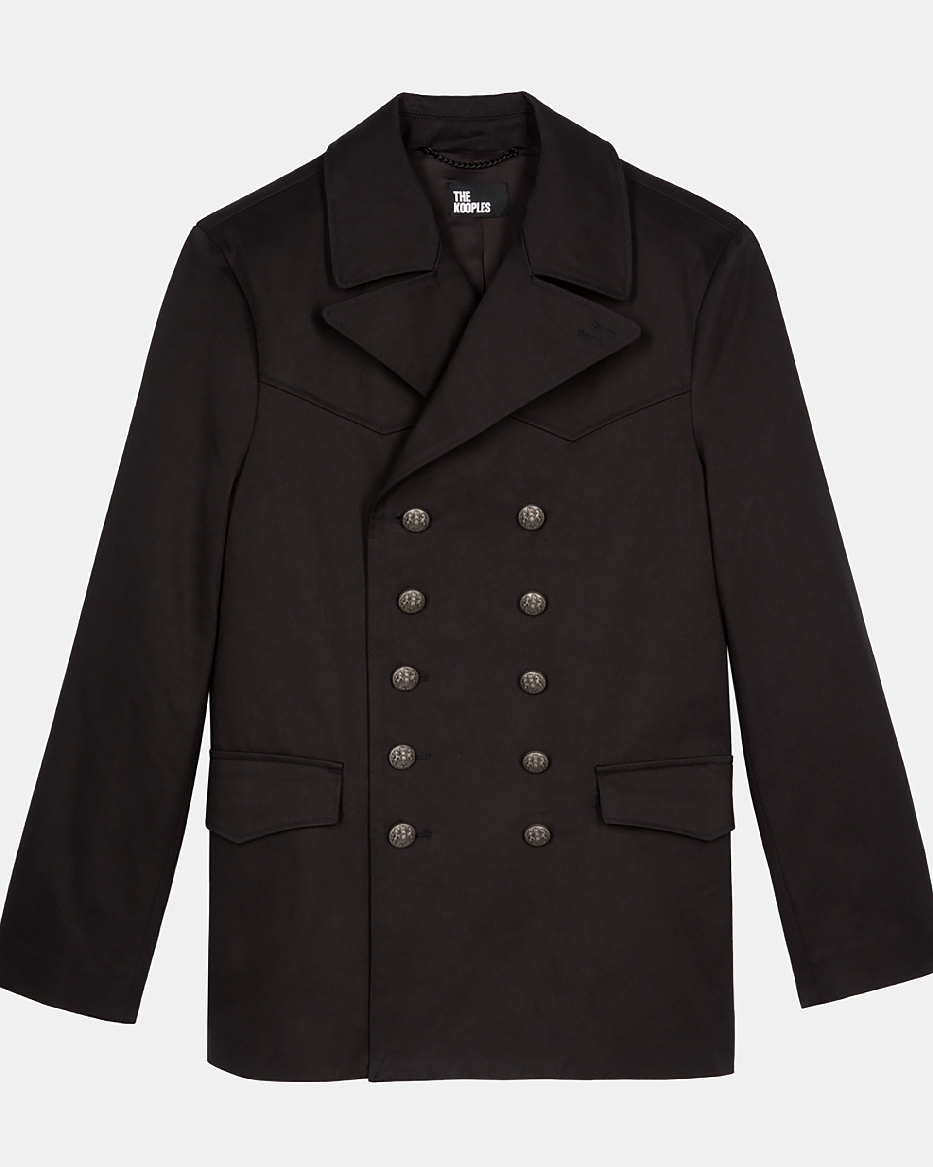 Grey cotton coat