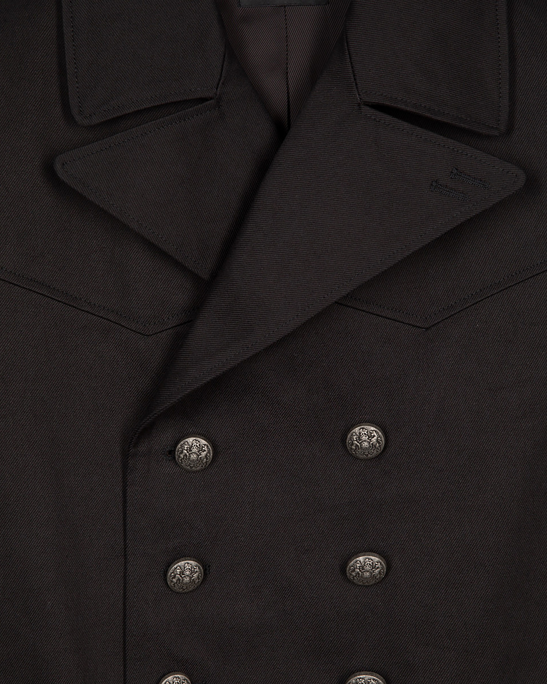 Grey cotton coat