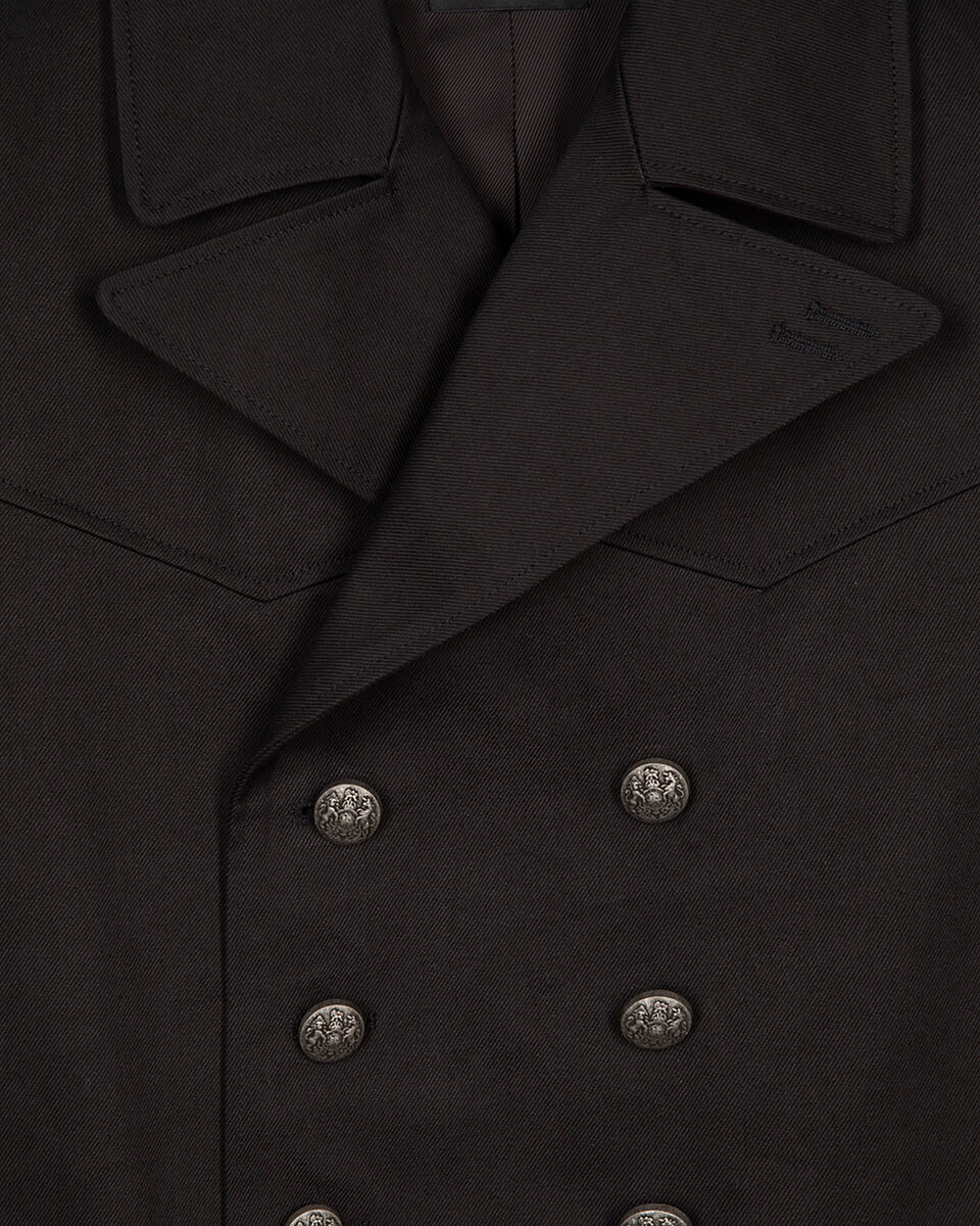 Grey cotton coat