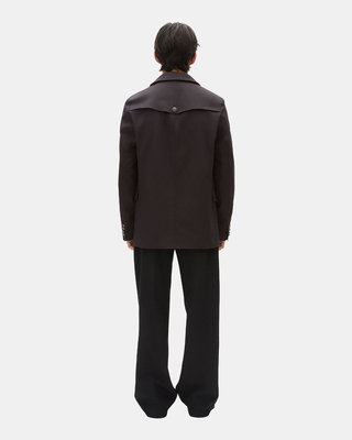 Grey cotton coat