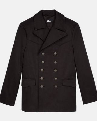 Grey cotton coat