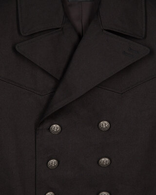 Grey cotton coat