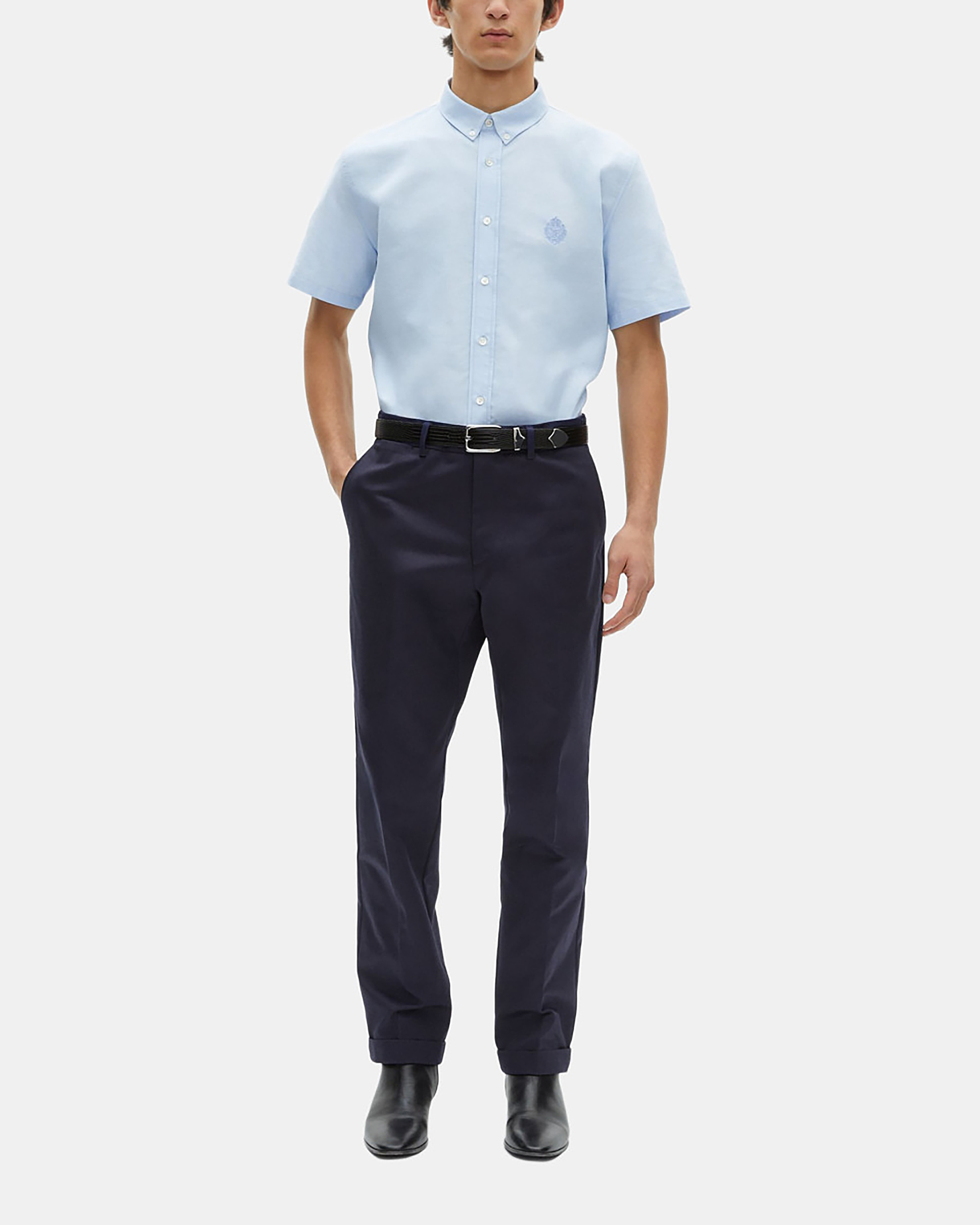 Navy tailored pants