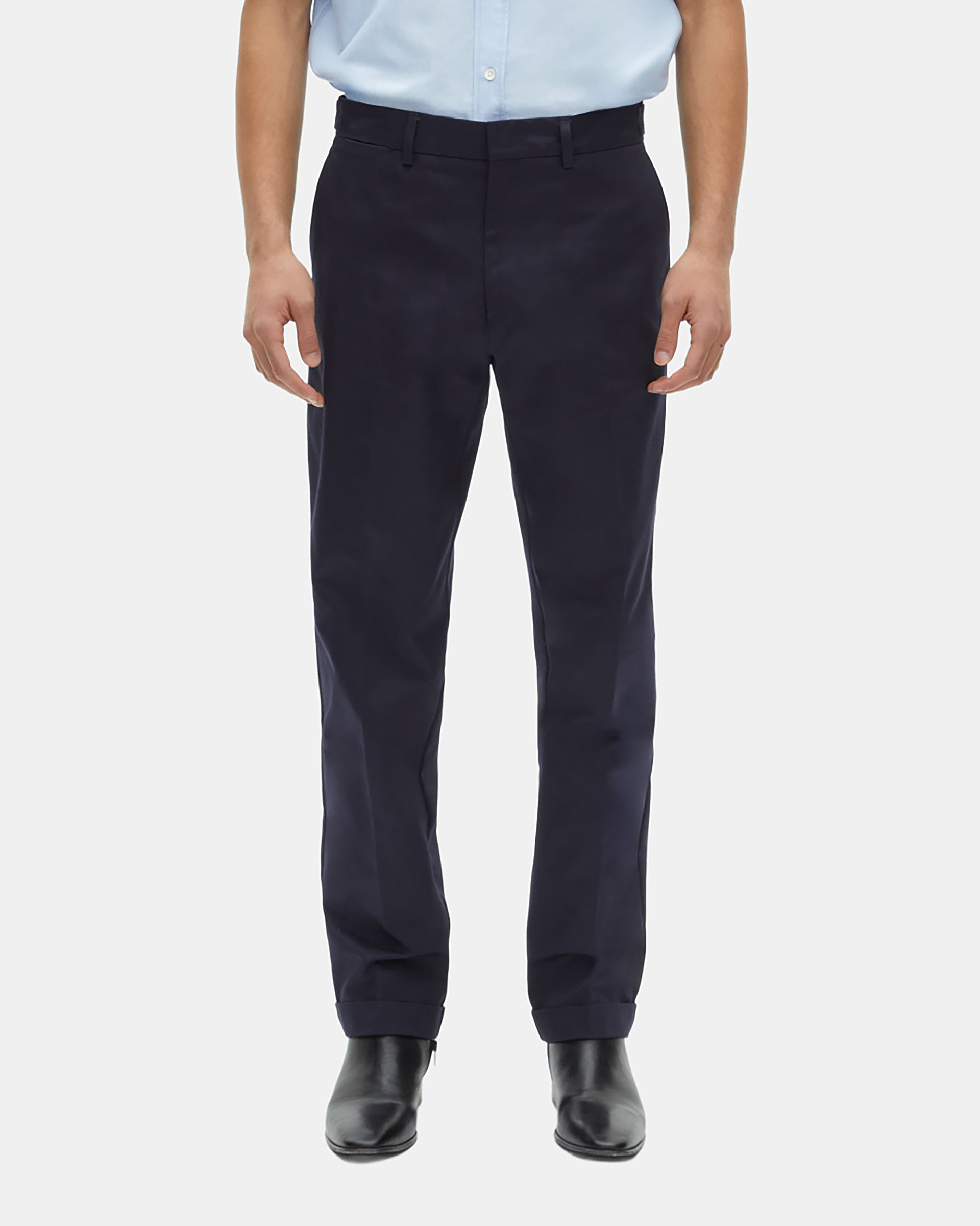 Navy tailored pants
