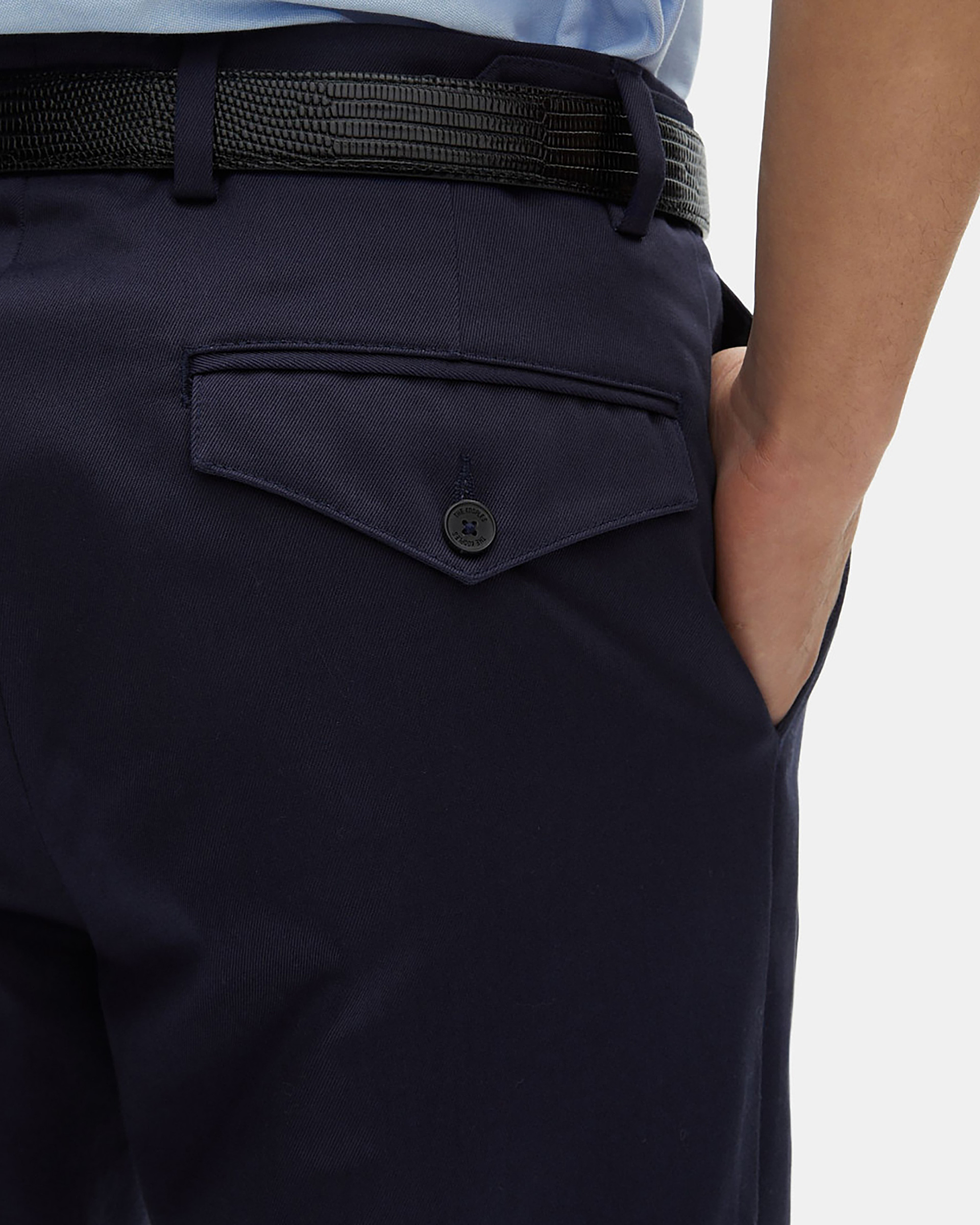 Navy tailored pants