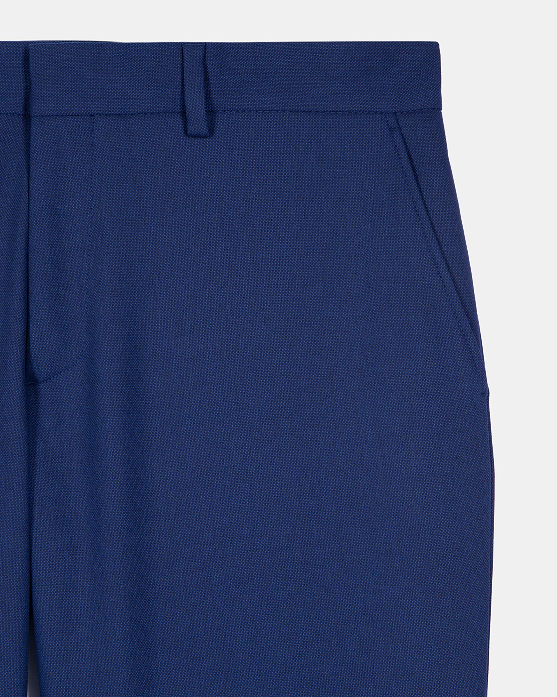 Blue suit pants