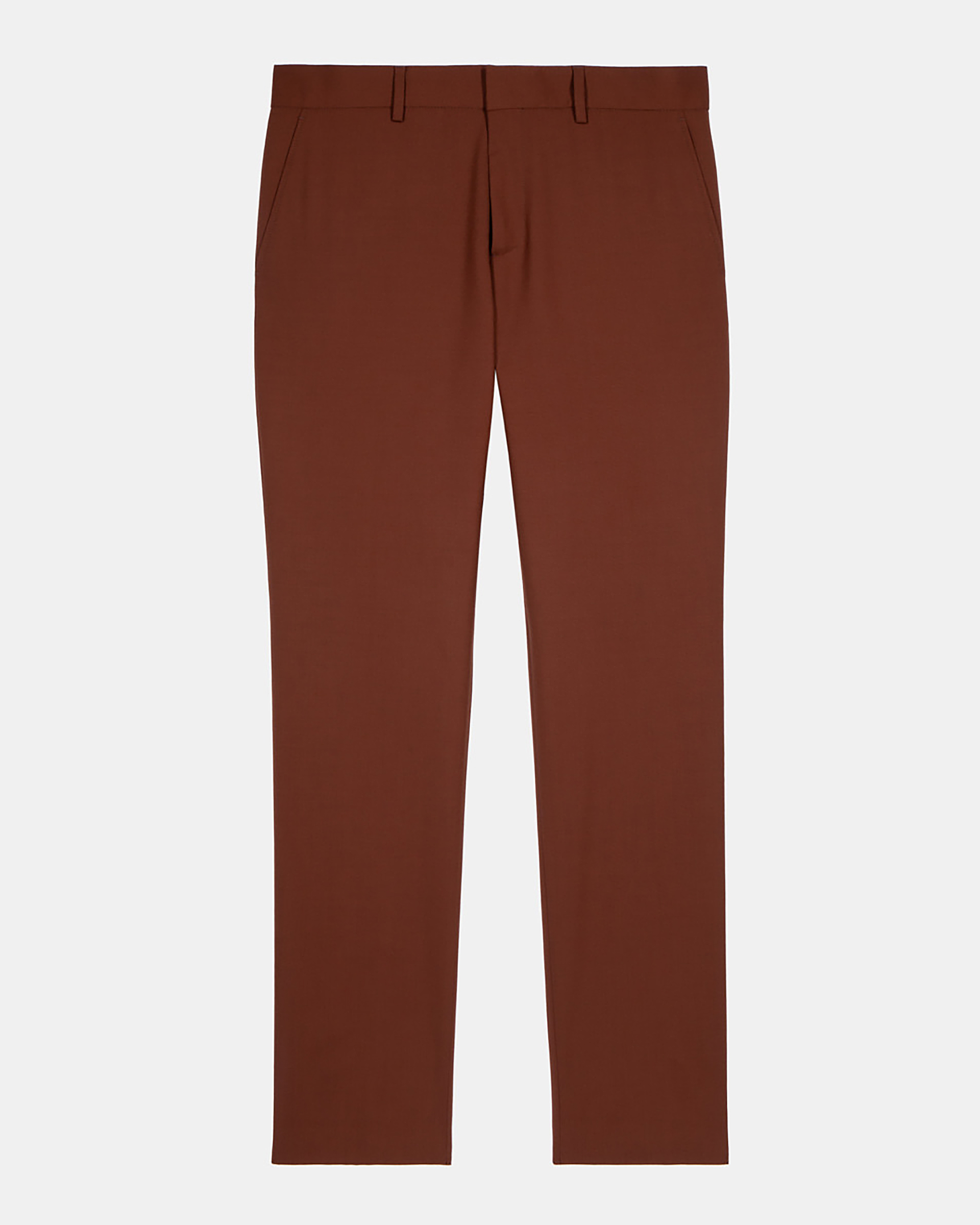 Brown suit pants