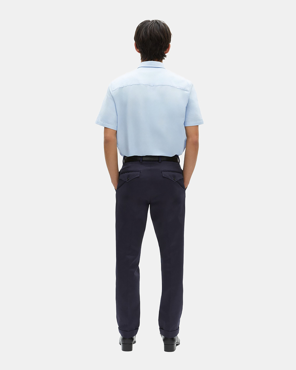 Navy tailored pants