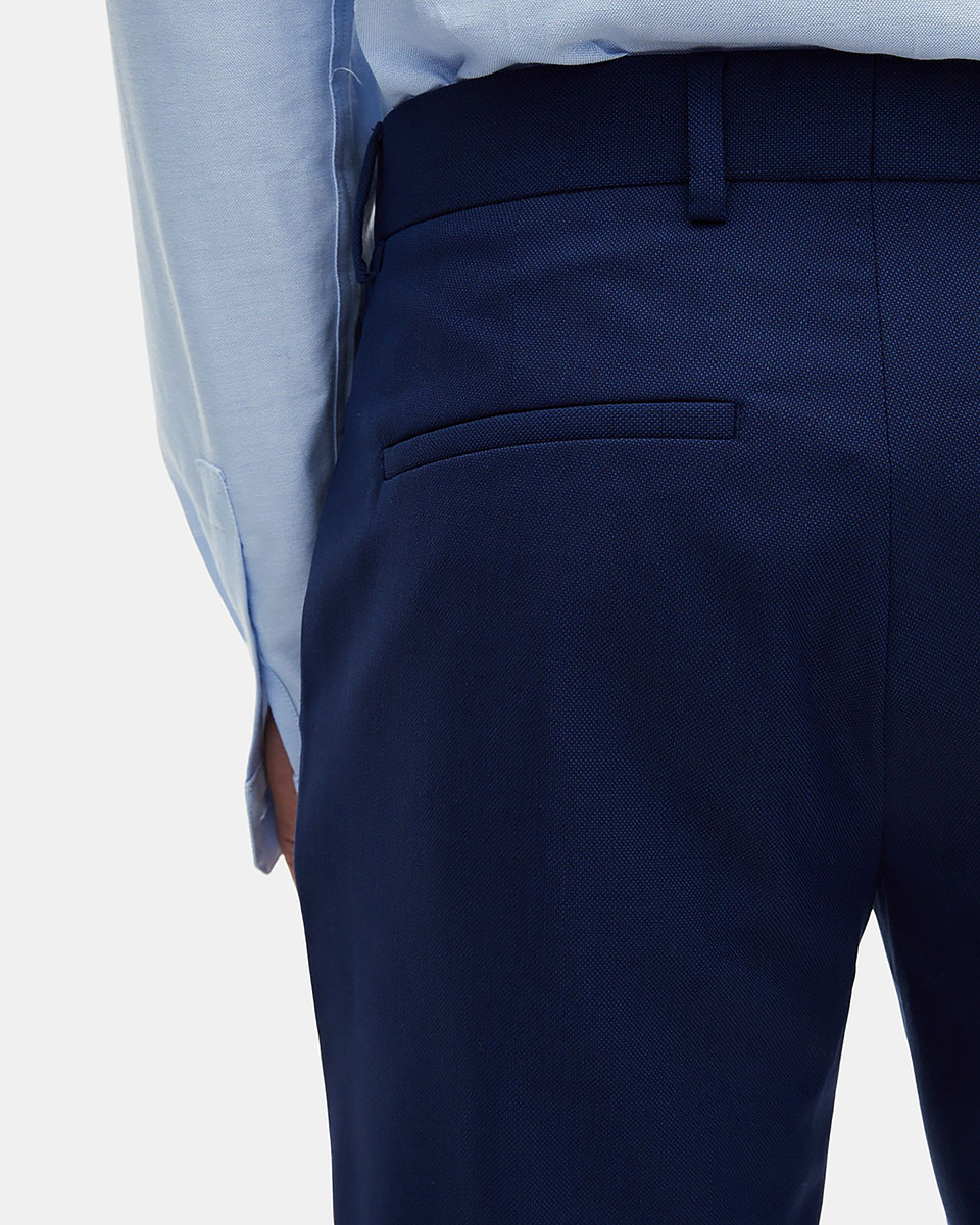 Blue suit pants