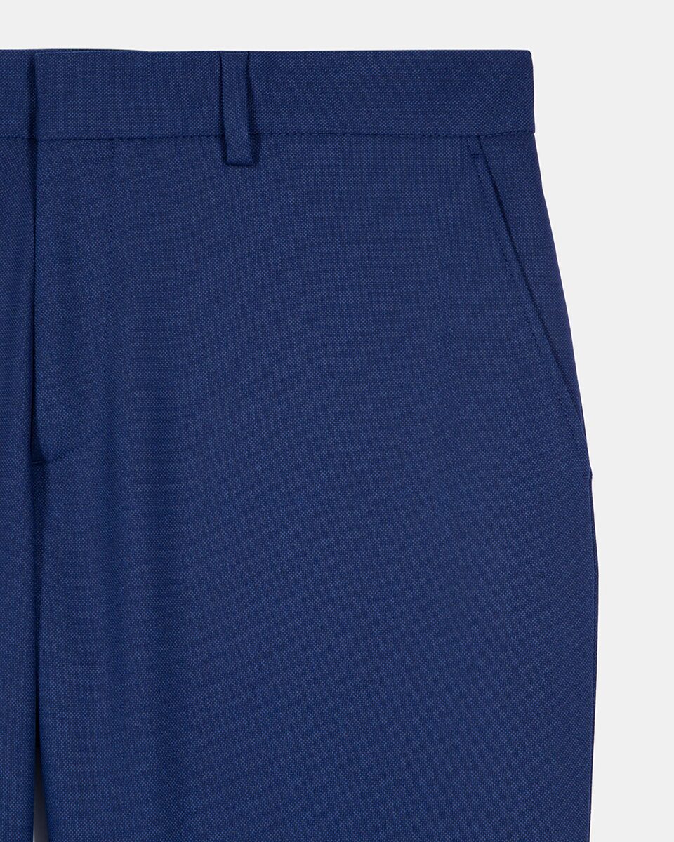 Blue suit pants
