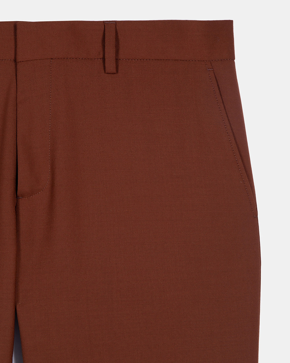 Brown suit pants