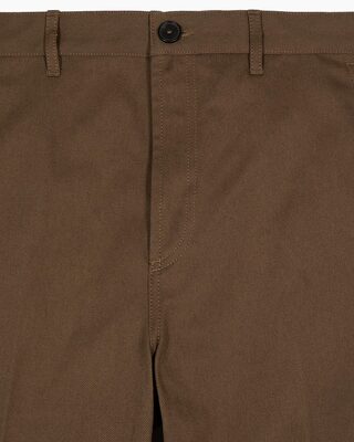 Straight-leg khaki pants