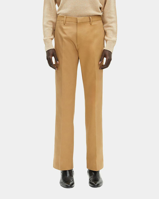 Camel flared pants