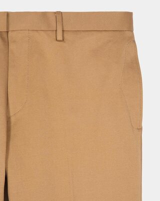 Camel flared pants