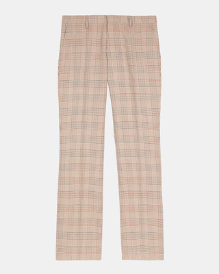 Prince of Wales beige suit pants
