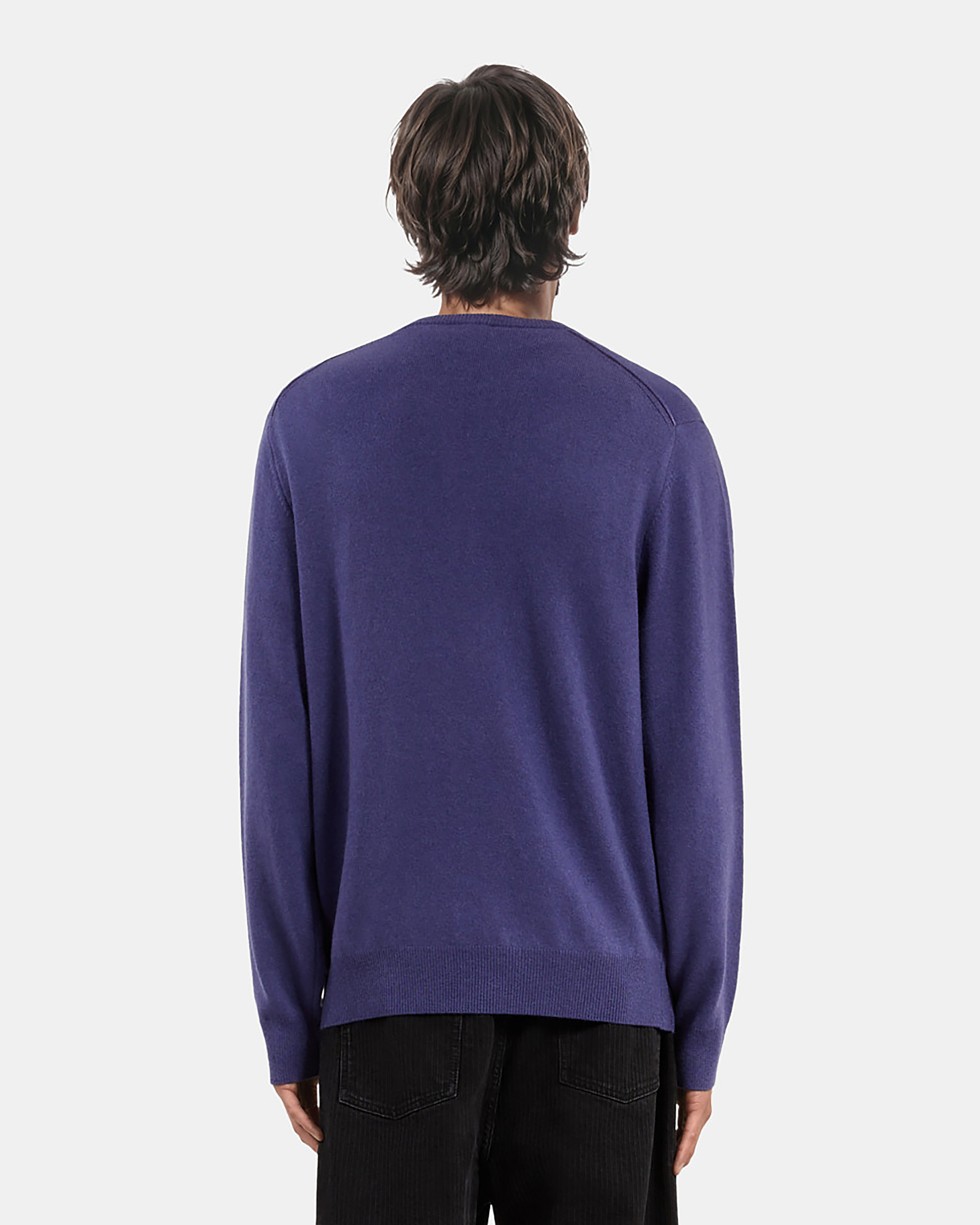 Blue cashmere sweater