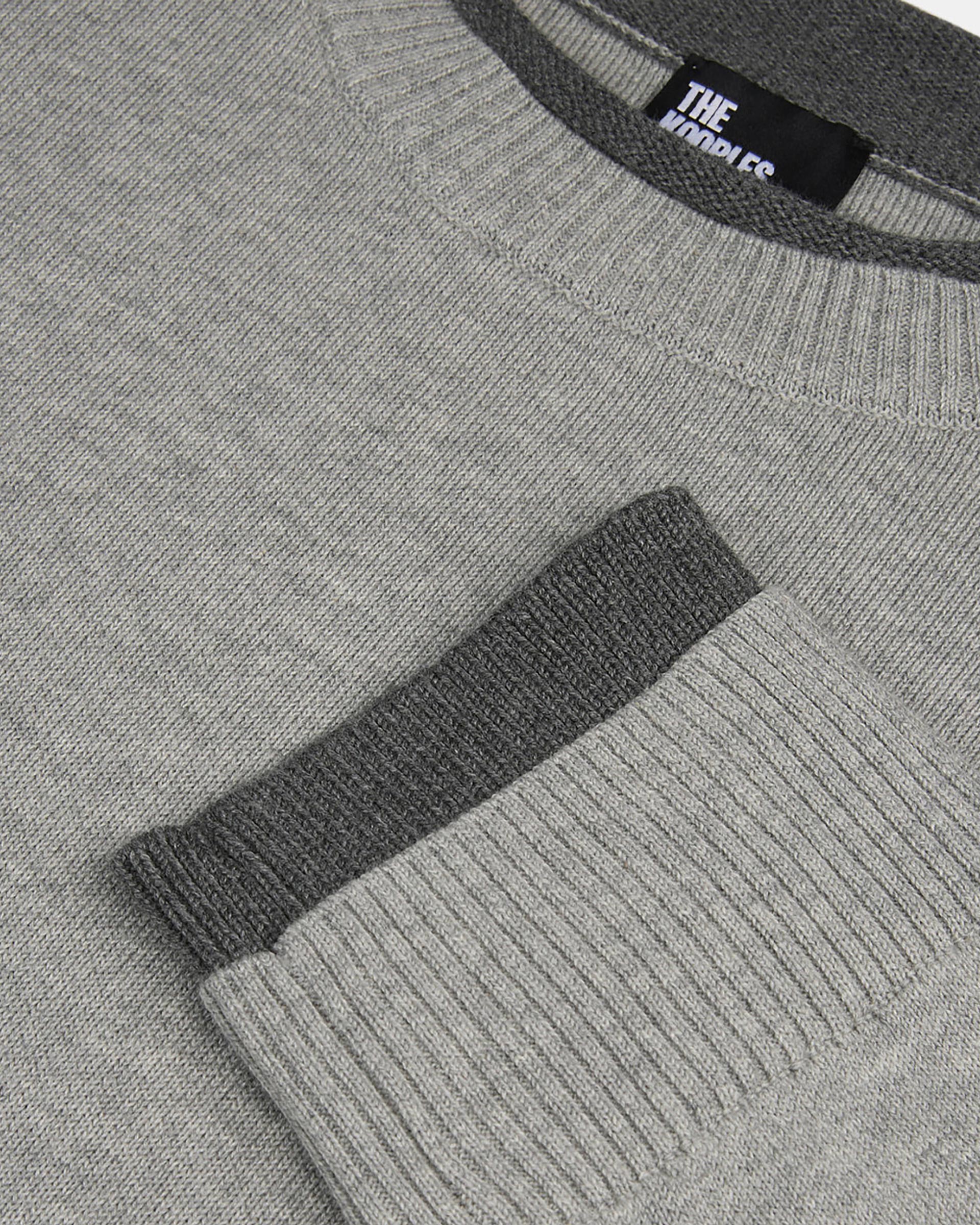 Gray sweater