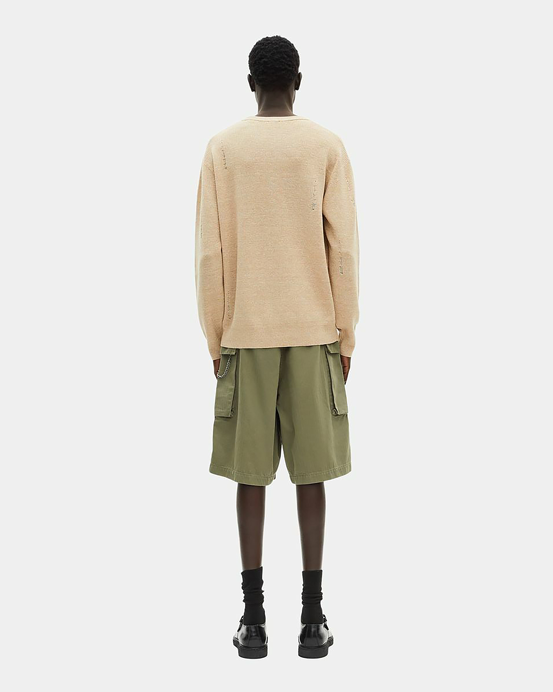 Wool and linen sweater