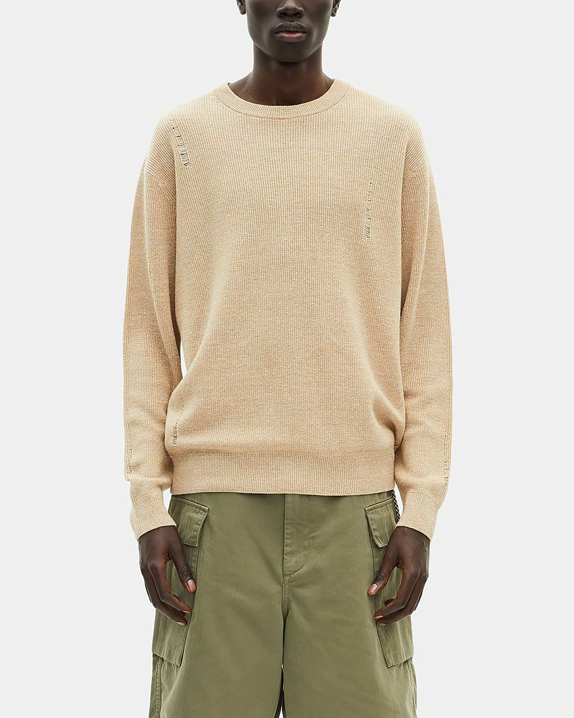 Wool and linen sweater