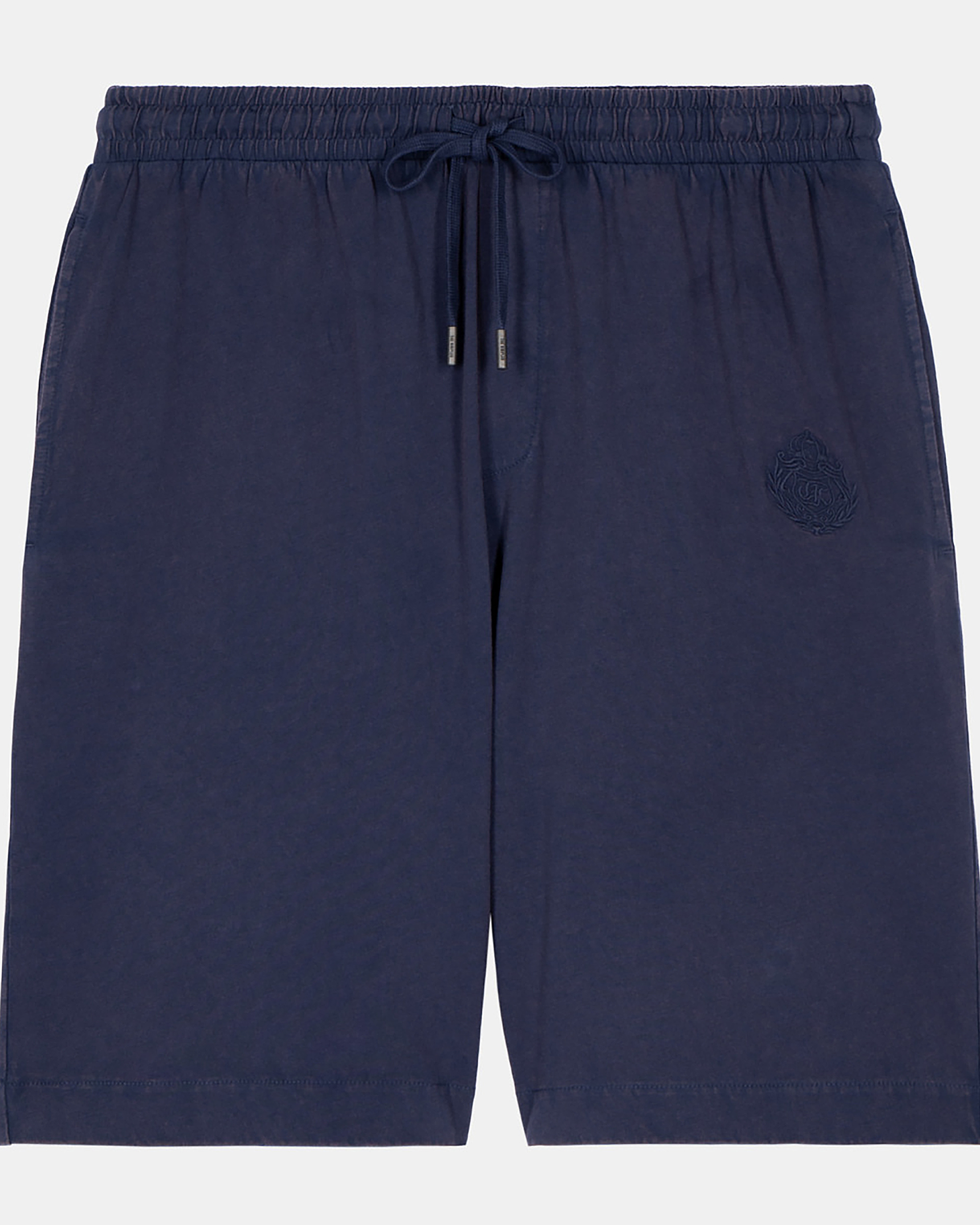 Shorts with blue crest