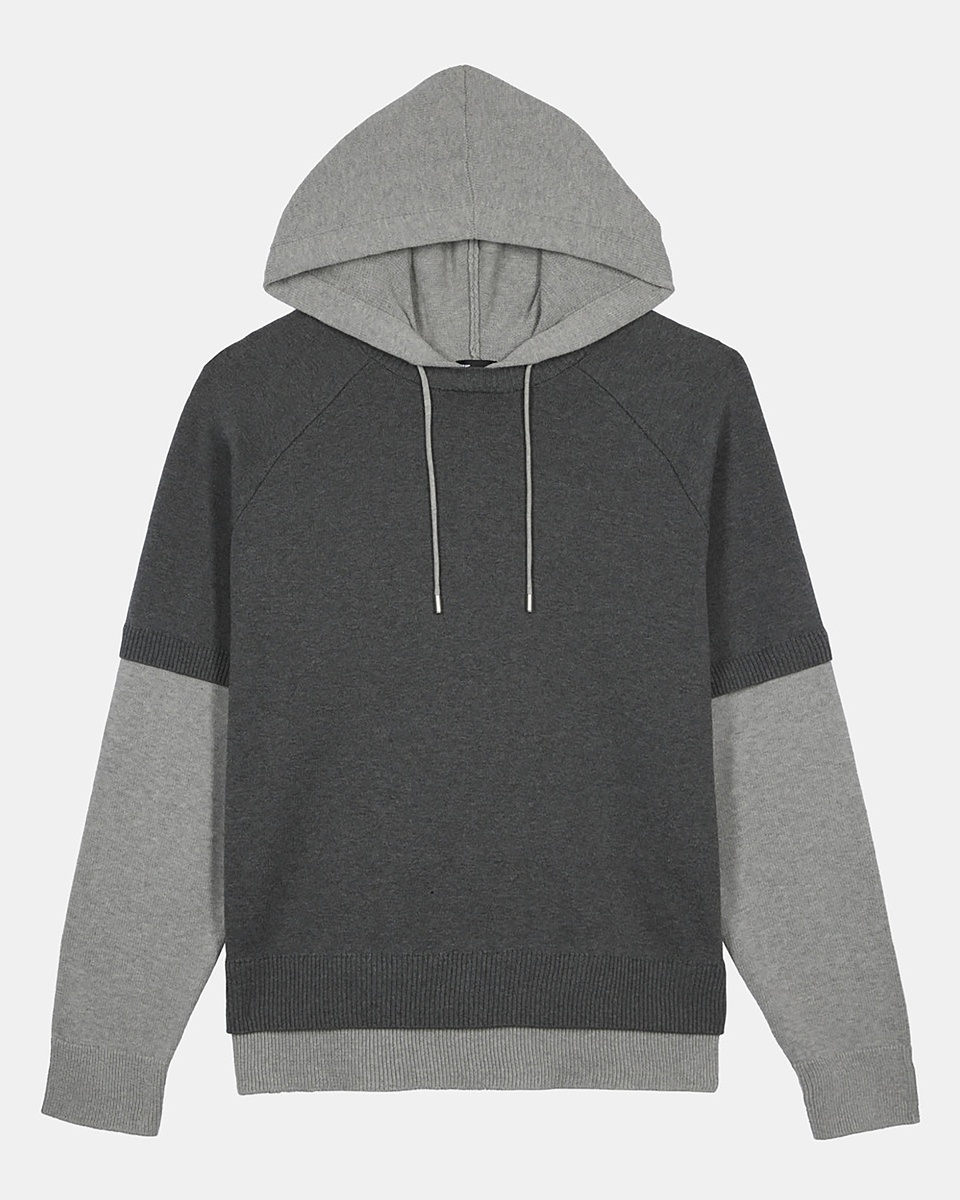 Grey cotton sweater