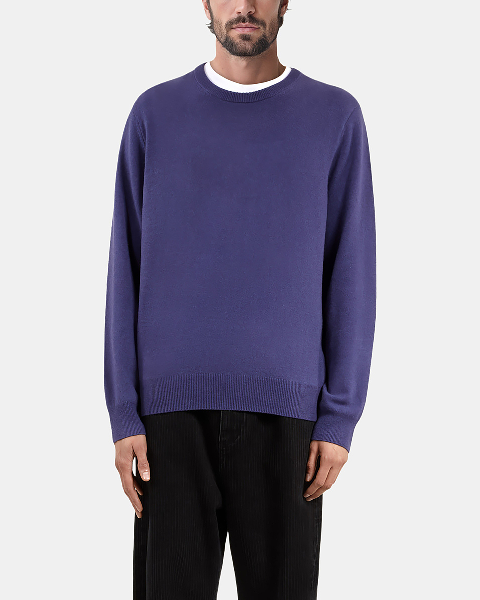 Blue cashmere sweater