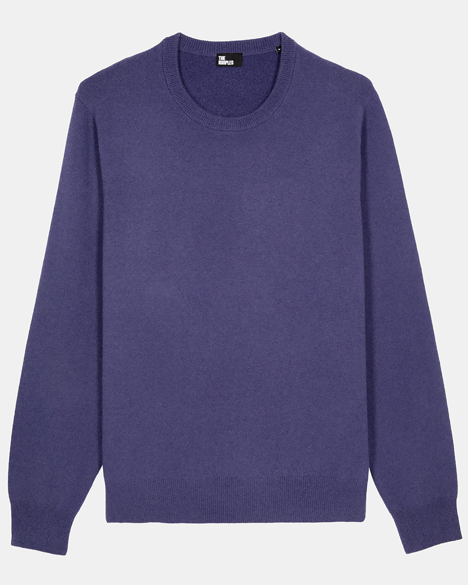 Blue cashmere sweater