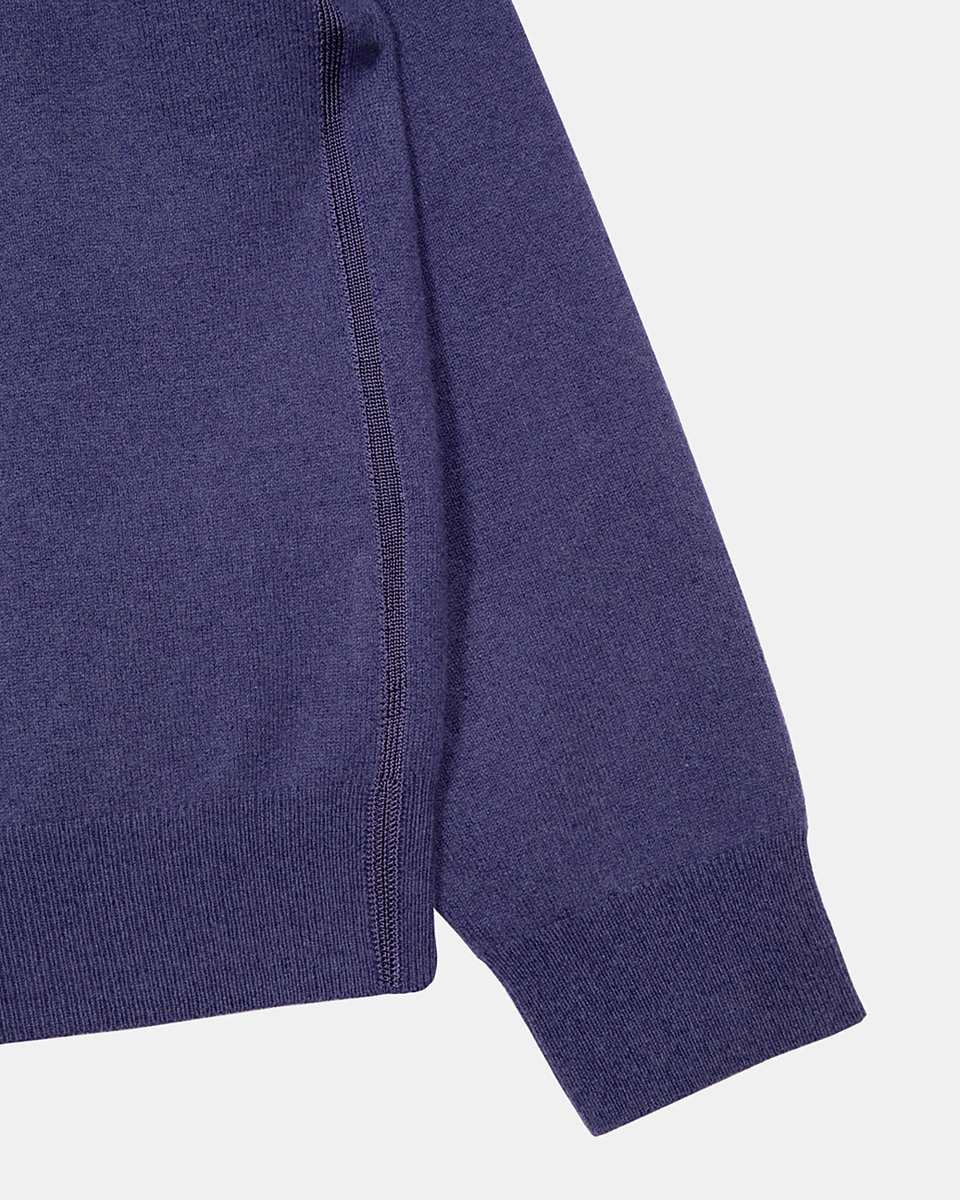 Blue cashmere sweater
