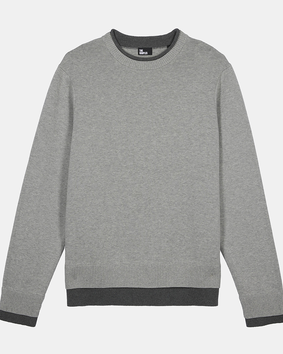 Gray sweater