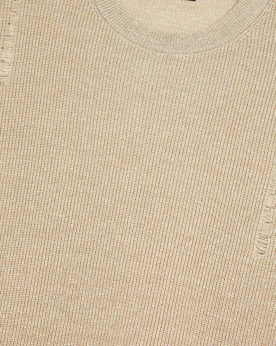 Wool and linen sweater