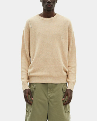 Wool and linen sweater