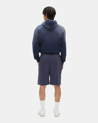 Shorts with blue crest